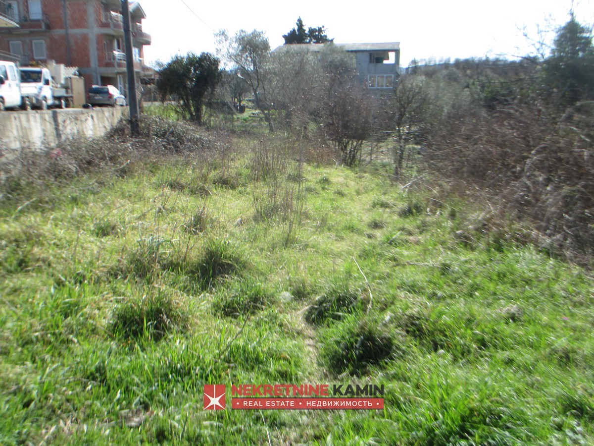 Terraced Urbanised Plot with Sea View near the Island of Flowers, Tivat